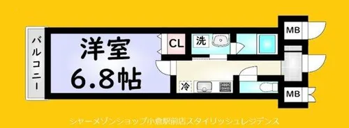 Rita-Ⅰ【7階】の間取り