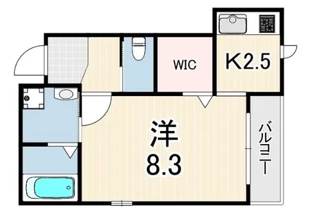 セレーノ塚口【3階】の間取り