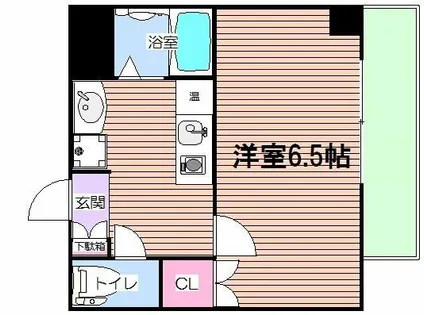 みおつくし堂島【5階】の間取り