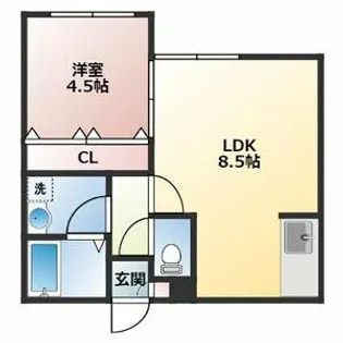 フルハウスN42【2階】の間取り