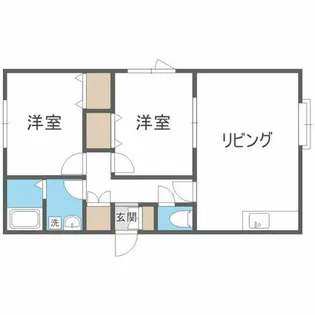 イーストヒルズ【3階】の間取り