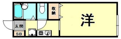 エスペランサ【2階】の間取り
