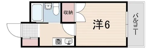 ハイツエリーゼ【2階】の間取り