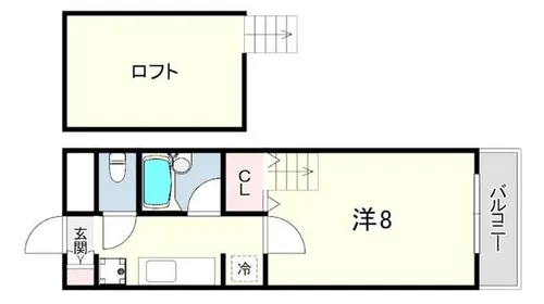 宮本マンション2【5階】の間取り