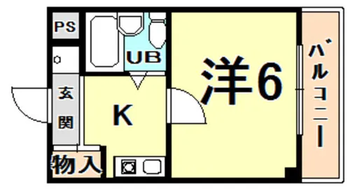 セントナルオ【1階】の間取り