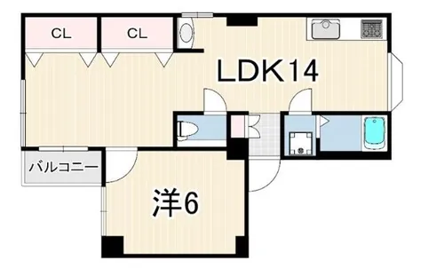 マツダマンション【3階】の間取り