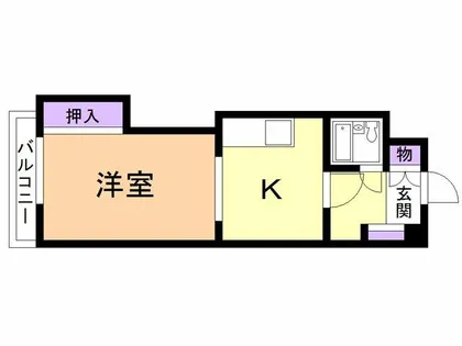 H.YamajiBuill【304号室】の間取り