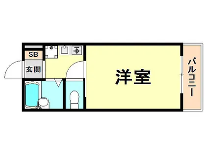 エルジャン夙川【1階】の間取り