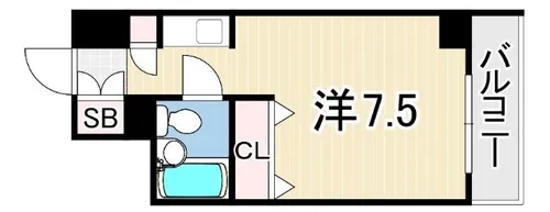 パティオ甲子園口【3階】の間取り