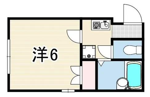 甲子園シティハウス【1階】の間取り