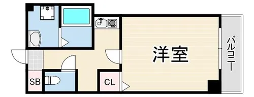 瑠璃甲東園【2階】の間取り