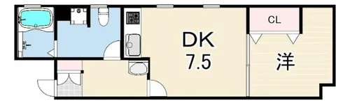 ピア門戸【2階】の間取り
