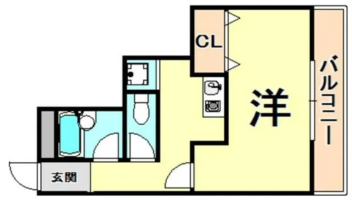 シェーンハイム【1階】の間取り