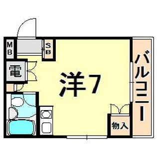 どみとりーときわⅡ【2階】の間取り