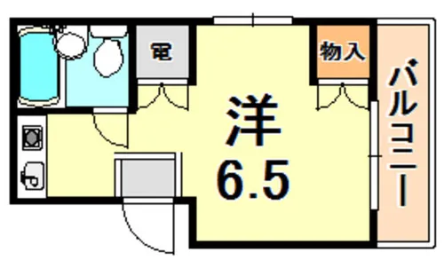 どみとりーときわⅡ【1階】の間取り