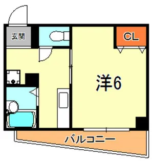 メゾン御影【1階】の間取り