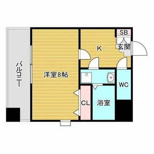 Ms’palazzO【10階】の間取り