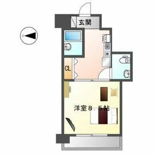 アトリアム吹上【5階】の間取り
