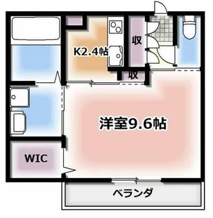 大阪府寝屋川市下木田町【アパート】の間取り