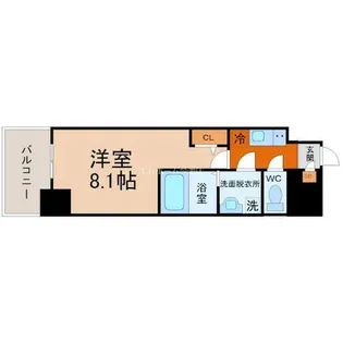 エスリード新栄マルス【4階】の間取り