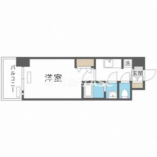 プレサンス堺筋本町センティス【505号室】の間取り