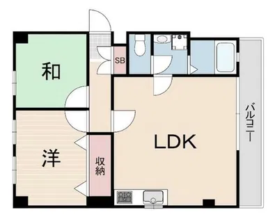 ポコアポコ本山ハウス【4階】の間取り