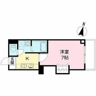 みおつくし城北【3階】の間取り