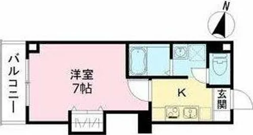 みおつくし城北【3階】の間取り