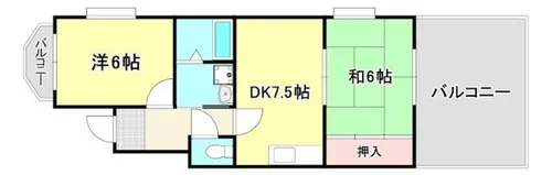 エスポワール魚崎【3階】の間取り