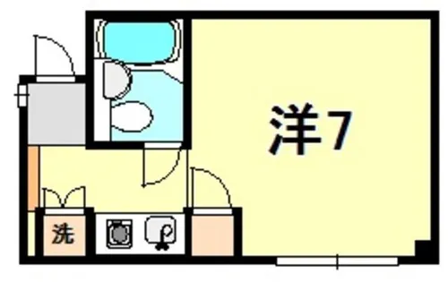 NEOダイキョー芦屋川【1階】の間取り