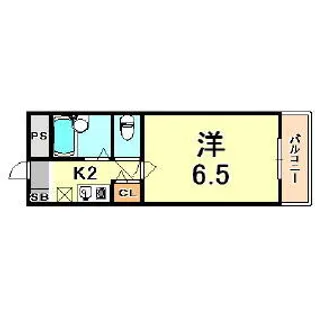 シャルムメゾン本庄【2階】の間取り