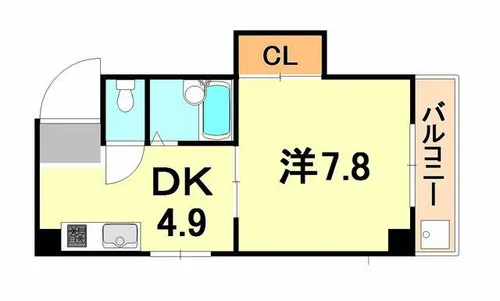 BALOH KONAN【4階】の間取り