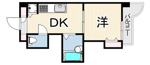 VILLA SAISON【3階】の間取り