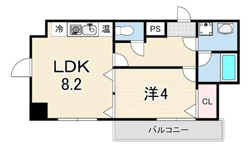 モアライフ魚崎【2階】の間取り
