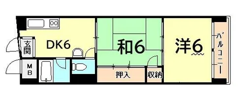 サムティ青木【3階】の間取り