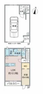 G+ C O L O R下中村町【2階】の間取り