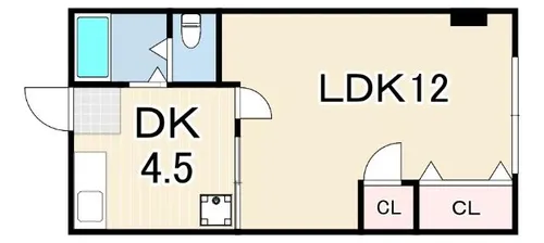 パレス上原【3階】の間取り