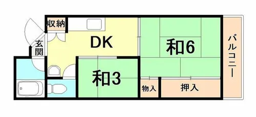 サムティ青木【3階】の間取り