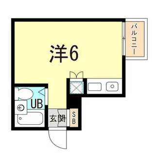 CUBE南塚口3【1階】の間取り