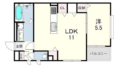 パークTAKASHO【3階】の間取り