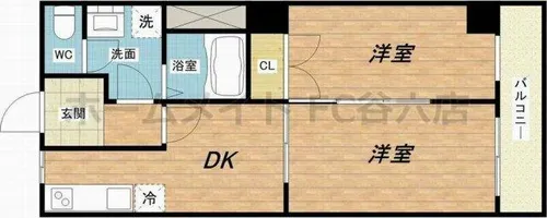 トウセン本町橋ビル【6階】の間取り