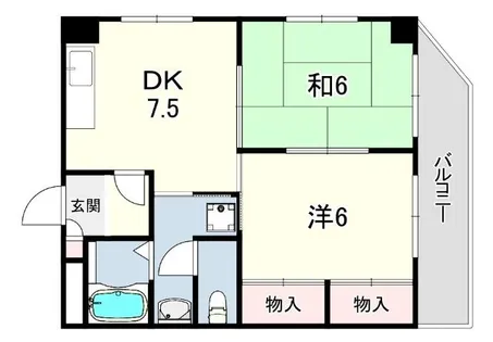 ミクロハイム【3階】の間取り