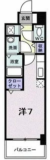 ヴァレ谷上【4階】の間取り