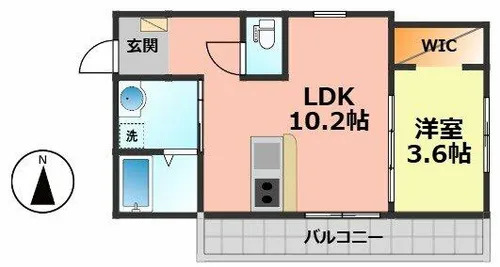 愛知県名古屋市中村区猪之越町1丁目【アパート】の間取り