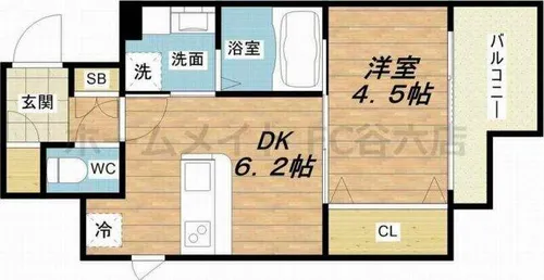 Da Vinchi【8階】の間取り