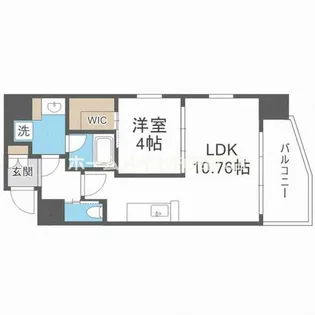 プレジオ松屋町【2階】の間取り