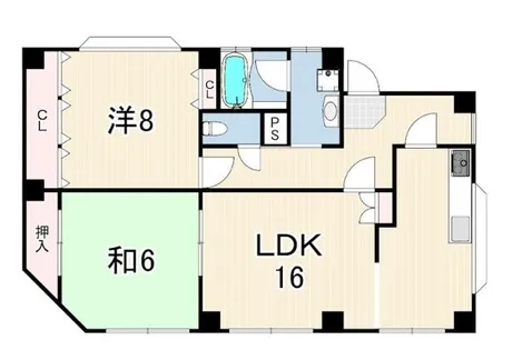 さつきビル【3階】の間取り