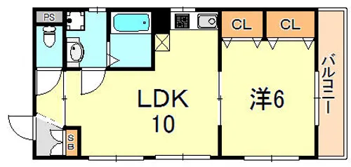 ソレアード3【2階】の間取り