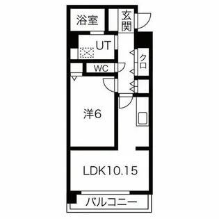 オレンジスクエア【3階】の間取り