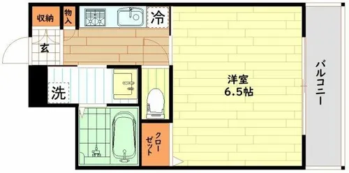 アクアプレイス梅田5【11階】の間取り